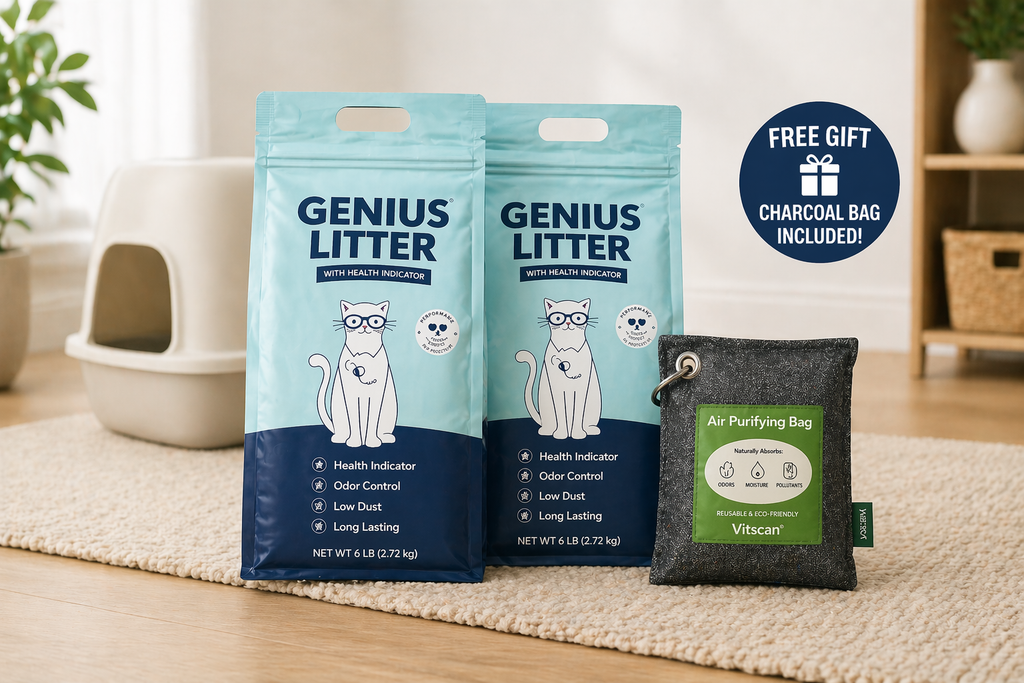 Petisfy Smart Health Cat Litter (2-Pack) + Free Gift