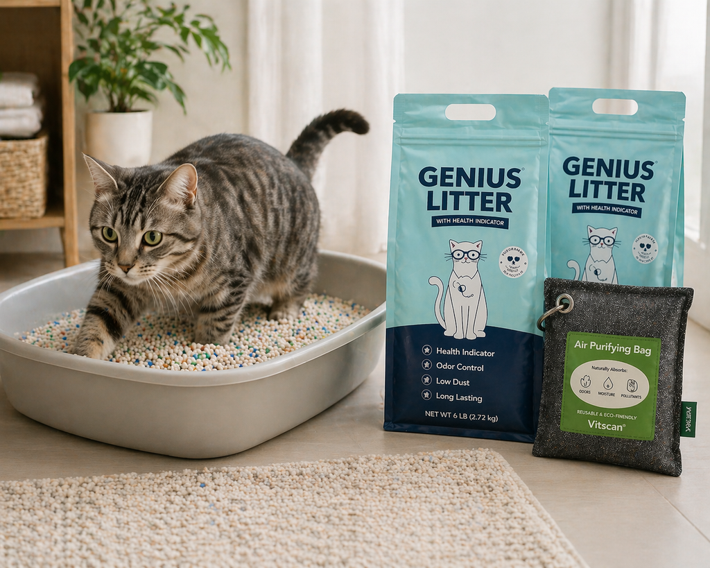 Petisfy Smart Health Cat Litter (2-Pack) + Free Gift